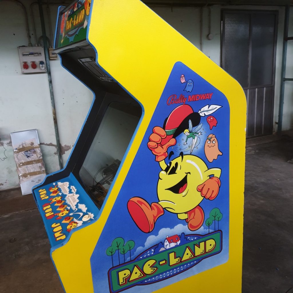 Pac-Land appena restaurato e pronto per essere rigiocato