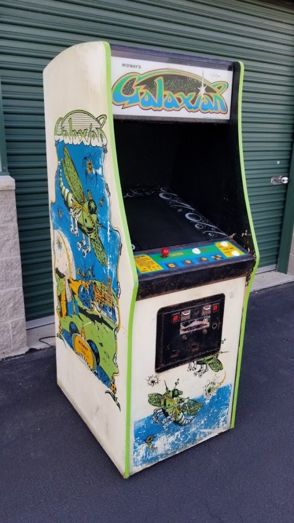 Un cabinato Galaxian